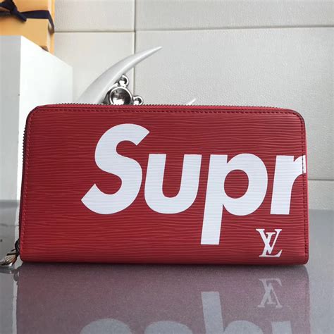 louis vuitton supreme womens wallet|supreme louis vuitton wallet review.